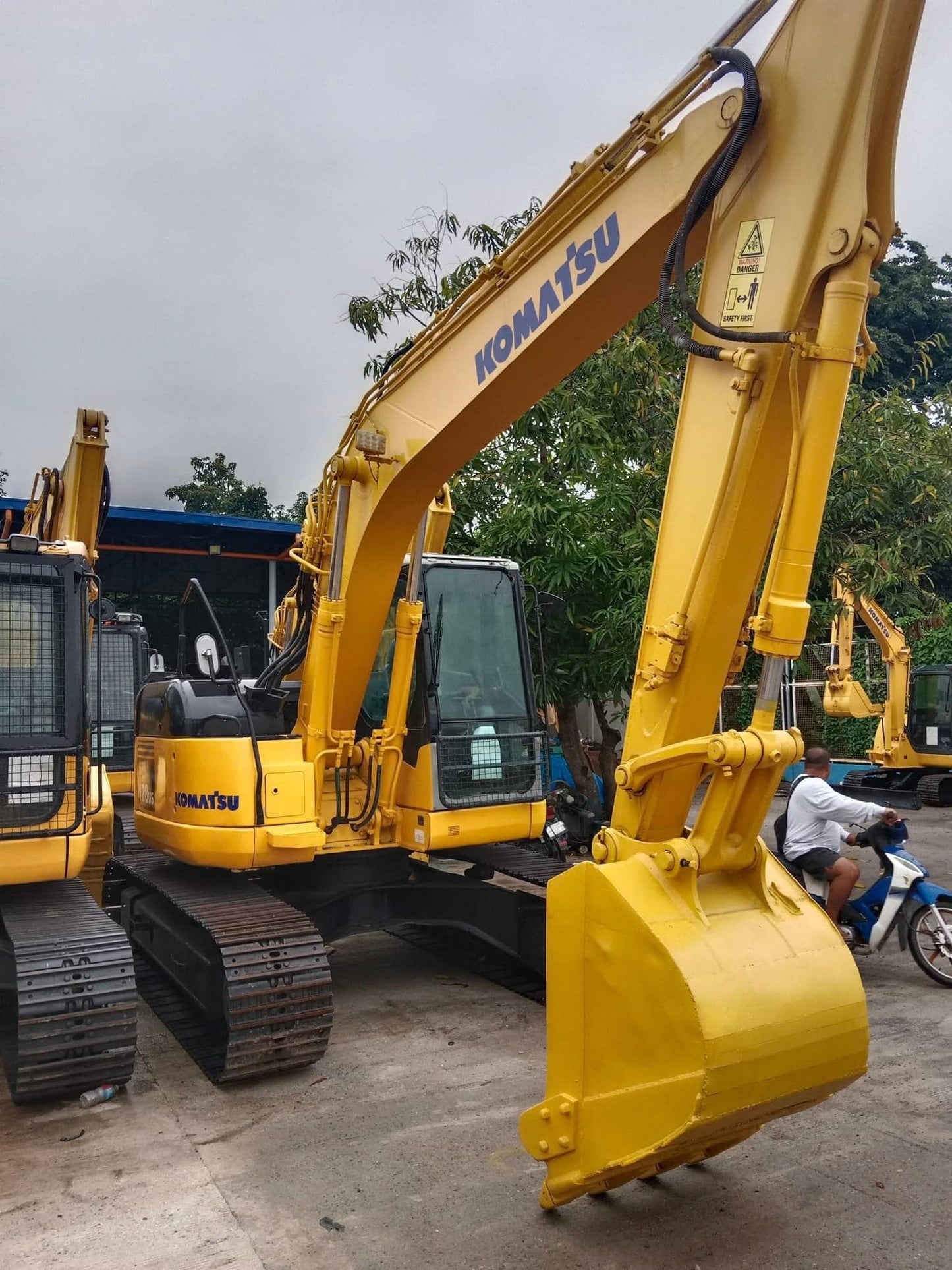 Komatsu PC128-2E1 TEX0823-0070-12
