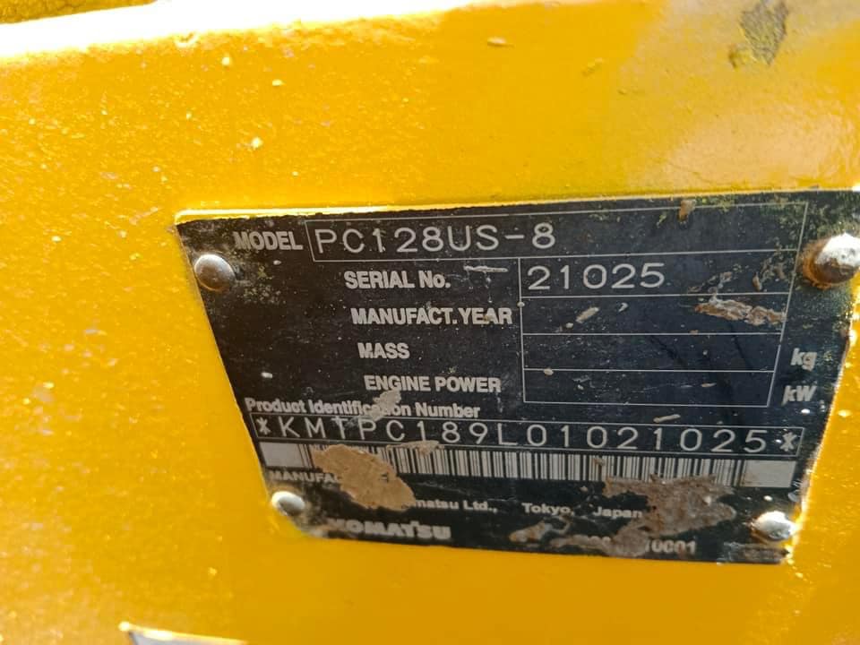 Komatsu PC128-8 TEX0823-0069-12