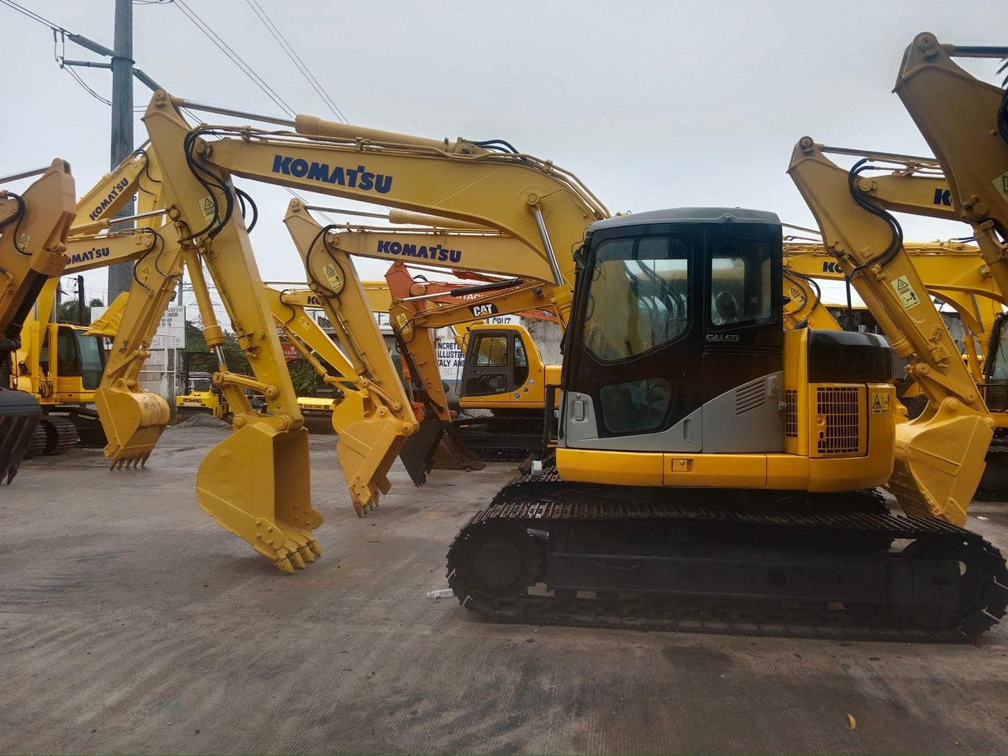 Komatsu PC128-2E1 TEX0823-0070-12
