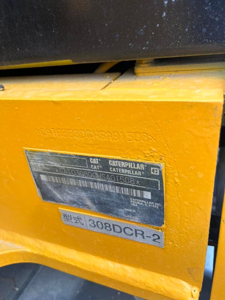 Caterpillar 308DCR-2 TEX0823-0073-12