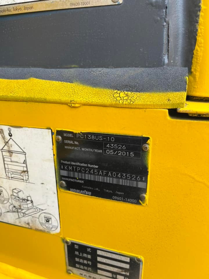 Komatsu PC138-10 TEX0823-0071-12