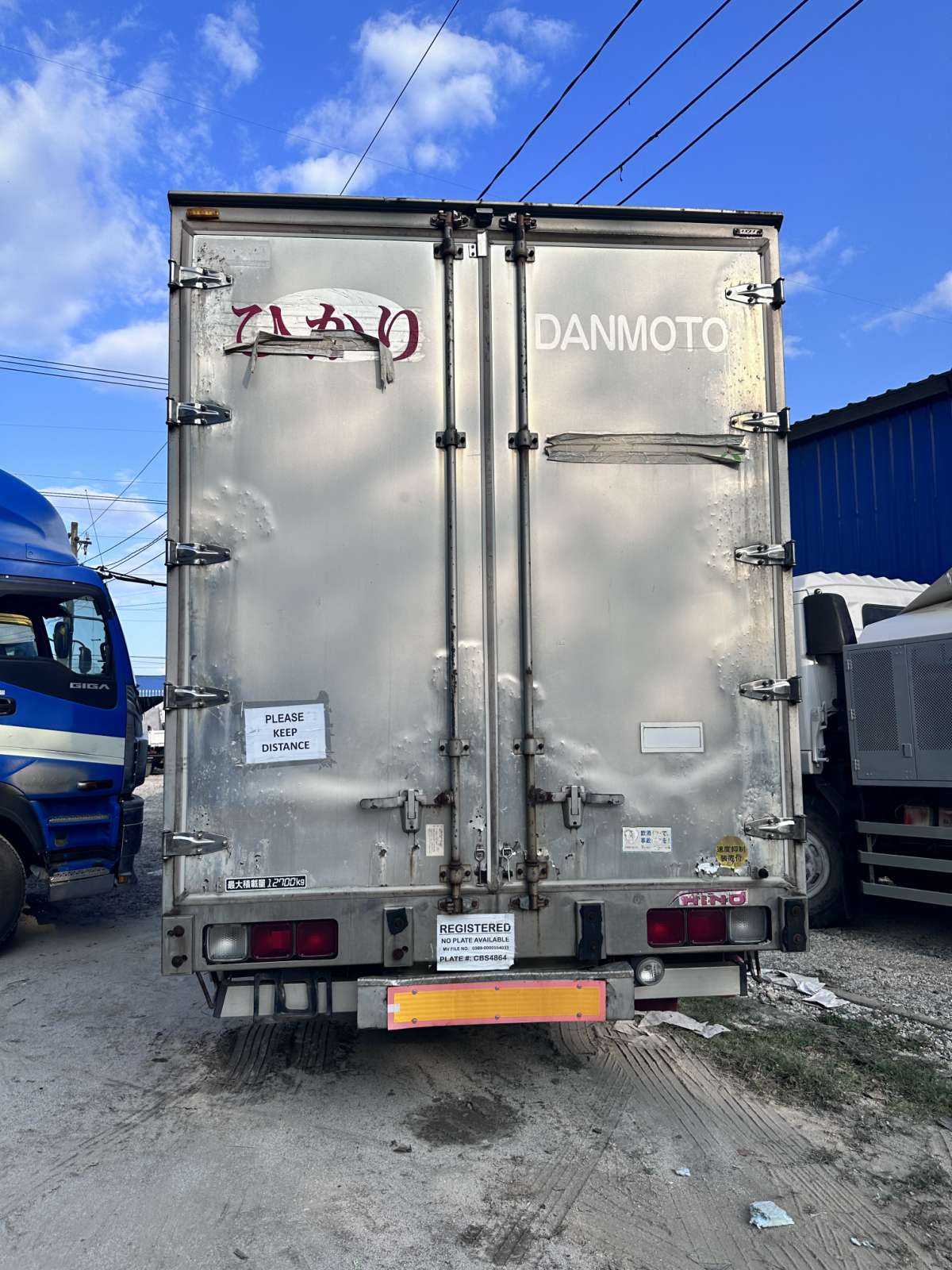 Hino 700S 12W Wing Van 32 ft. WV0823-0060-15