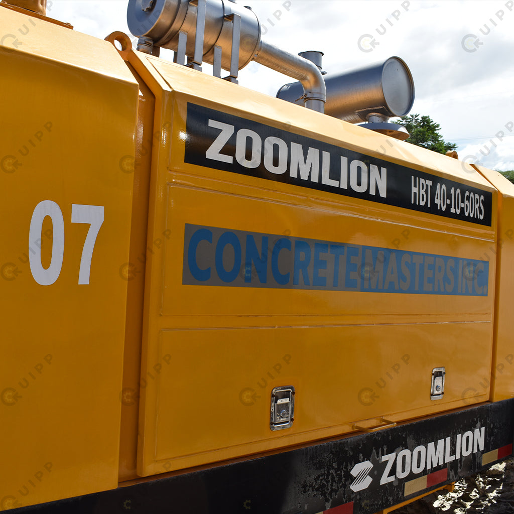 2015 Zoomlion HBT401060RS Stationary Concrete Pump