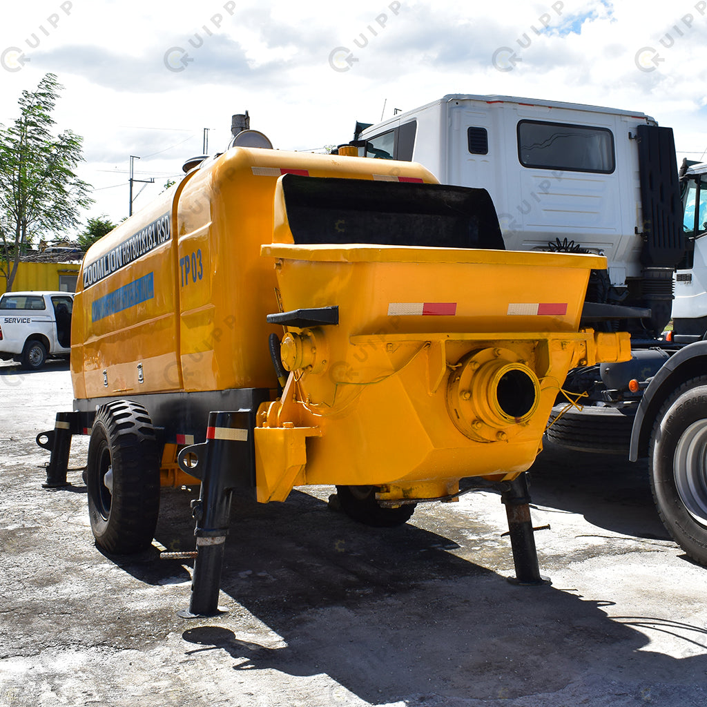 2009 Zoomlion HBT80.181.81RSD Stationary Concrete Pump