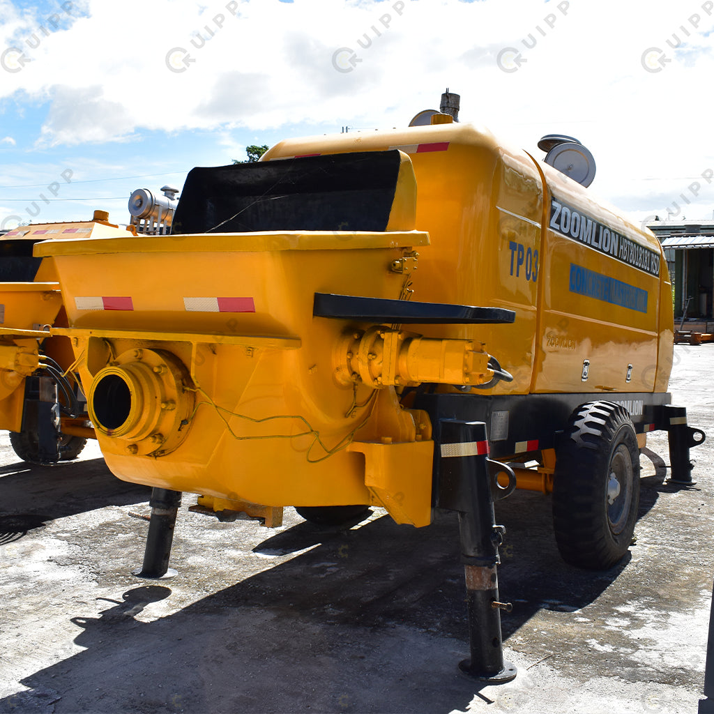 2009 Zoomlion HBT80.181.81RSD Stationary Concrete Pump
