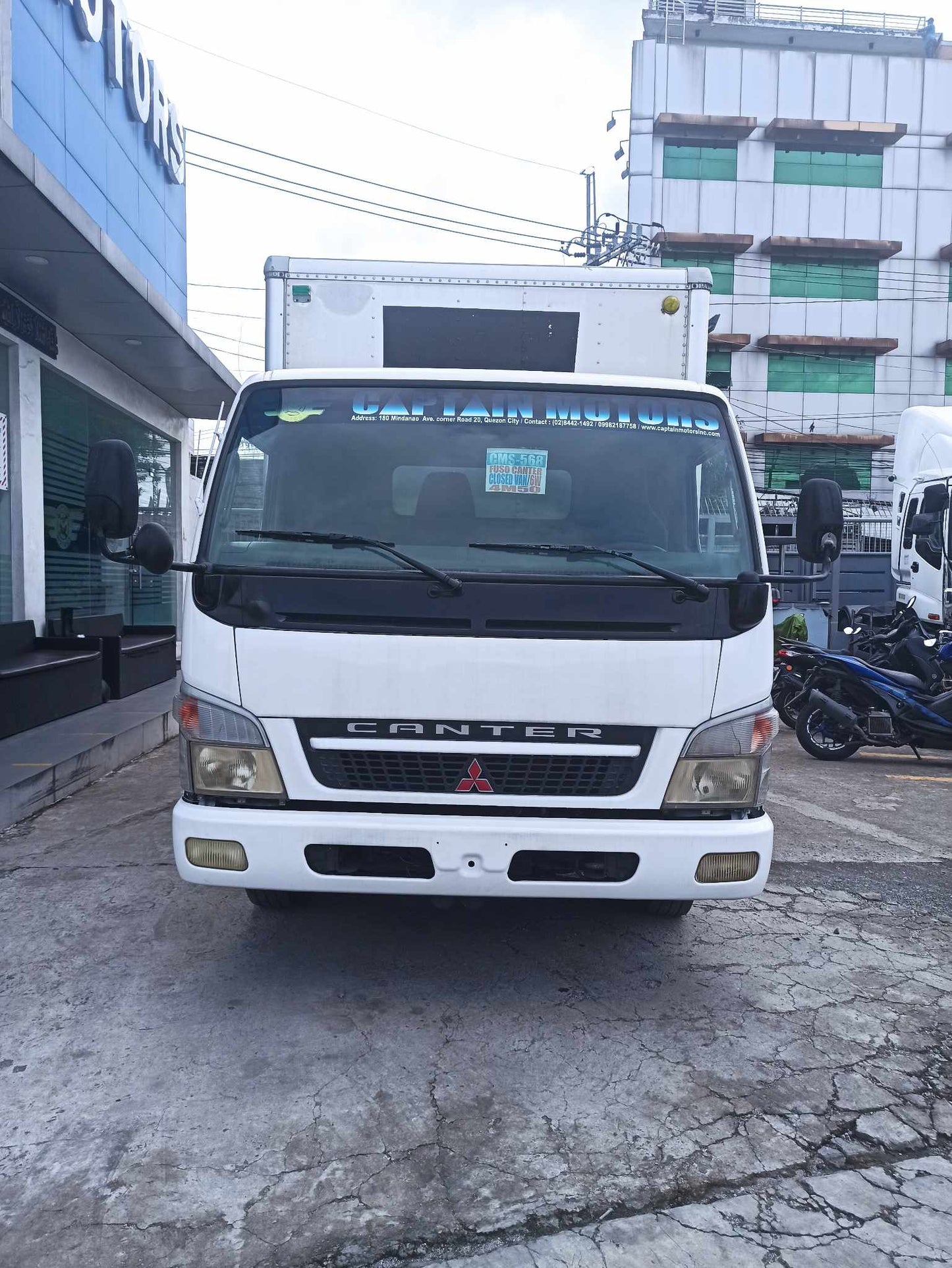 Fuso Canter Closed Van 6W CV0823-0015-14 â quippused