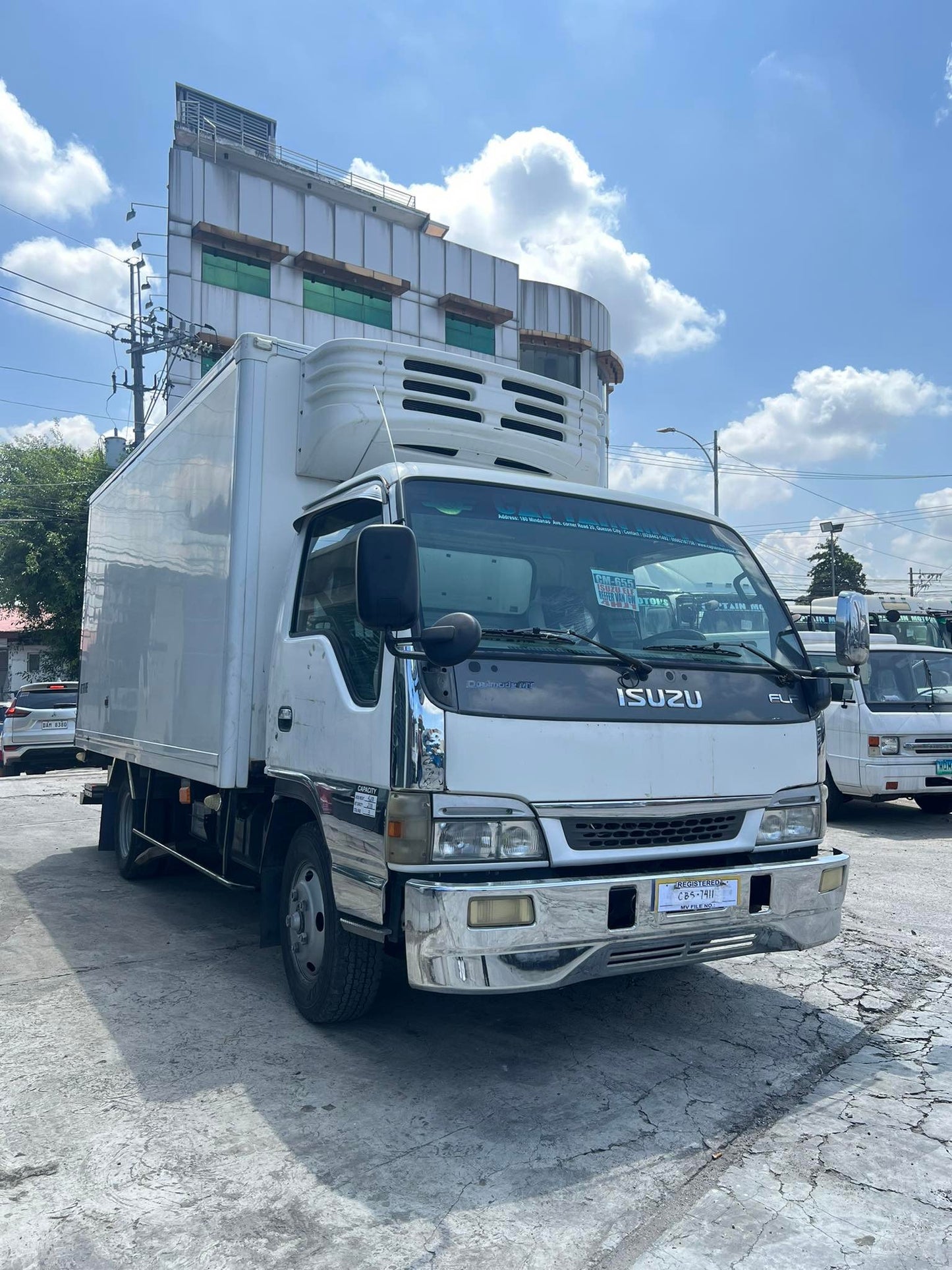 Isuzu Elf 14 ft. Freezer Van FV0823-0021-14