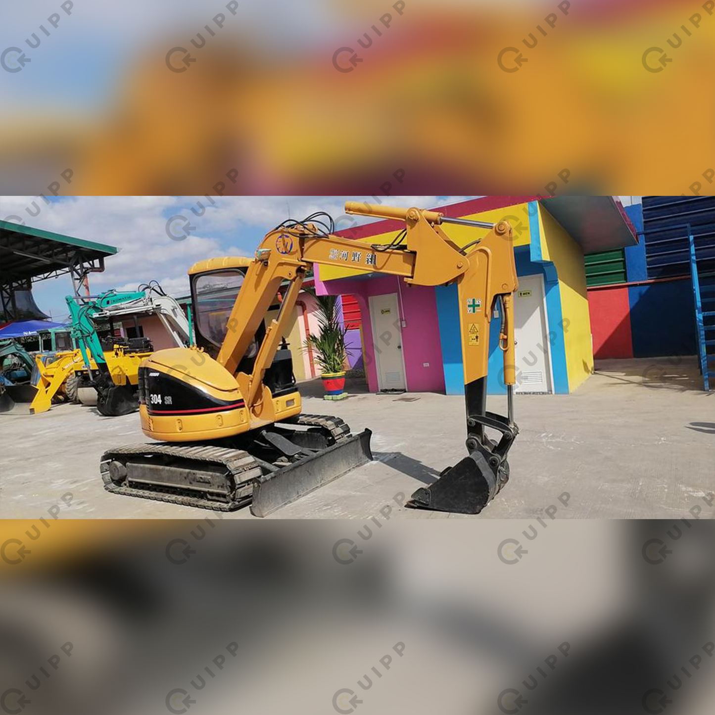 Caterpillar 304SR Excavator (0.25 cubic meter)