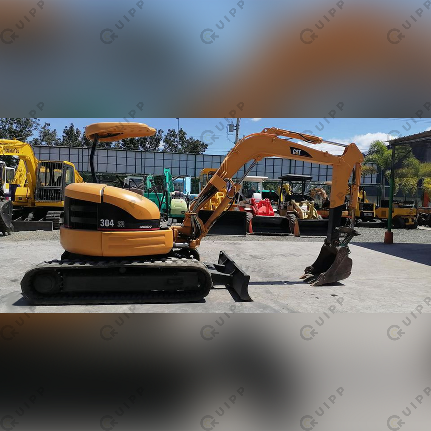 Caterpillar 304SR Backhoe (0.20 cubic meter)