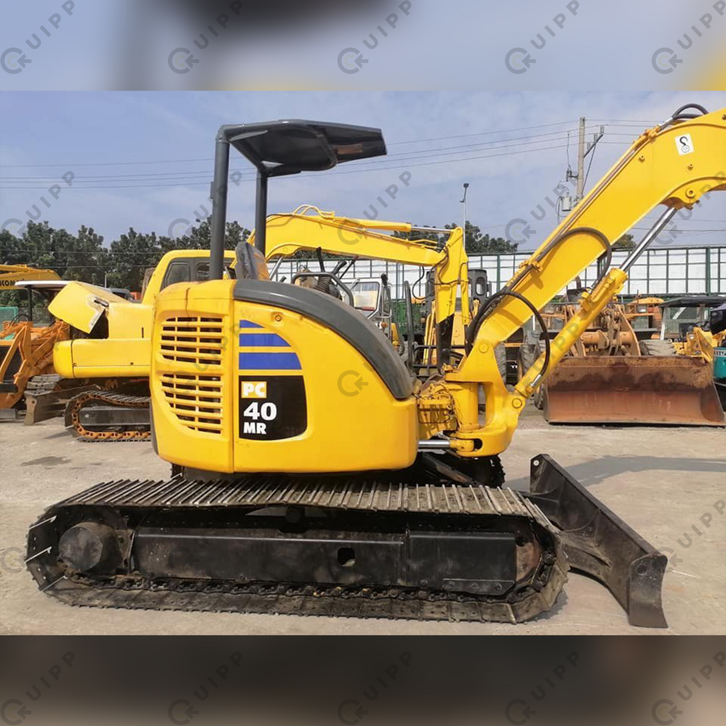 Komatsu PC40MR Excavator TEX0523-0040-4