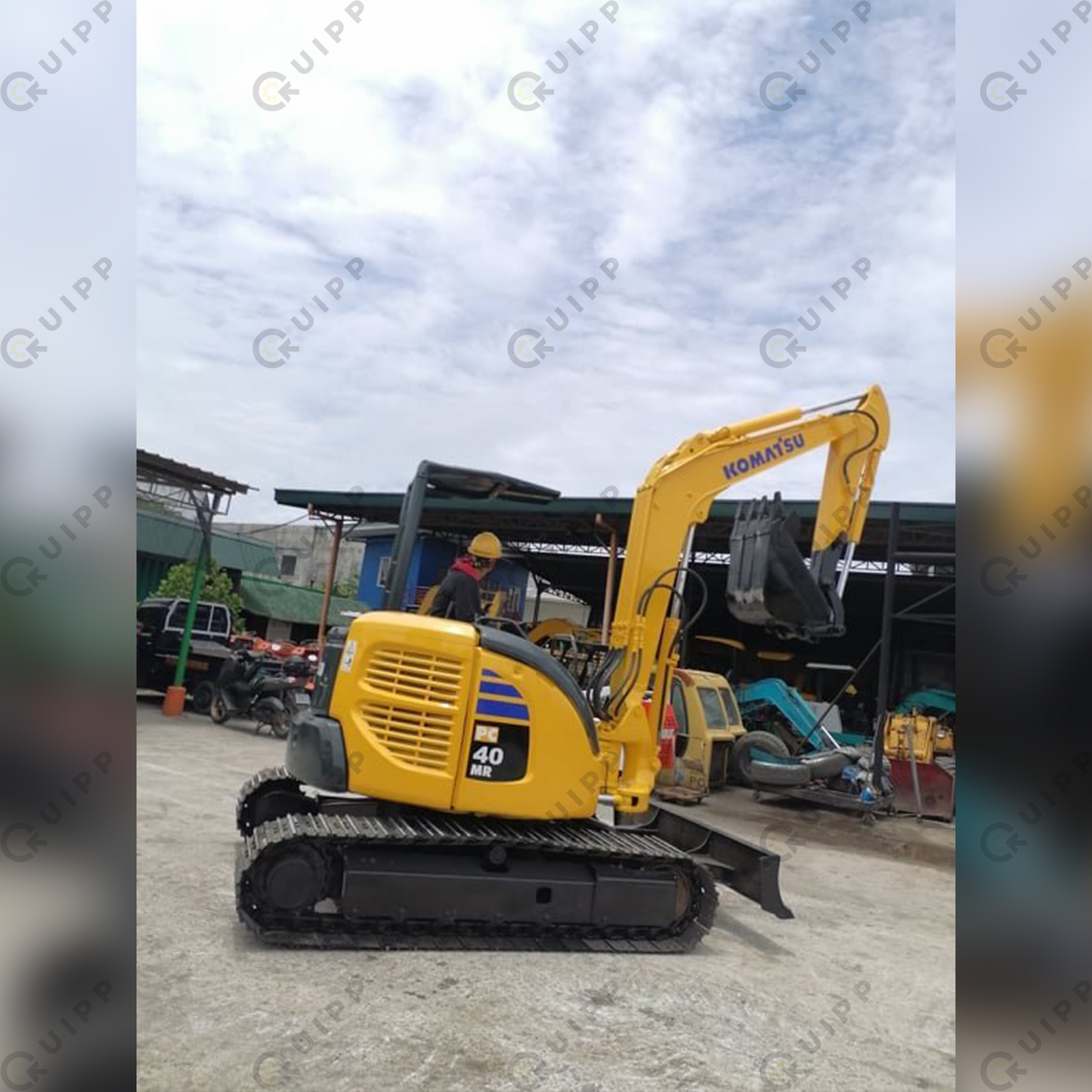 Komatsu PC40MR Excavator TEX0523-0040-4