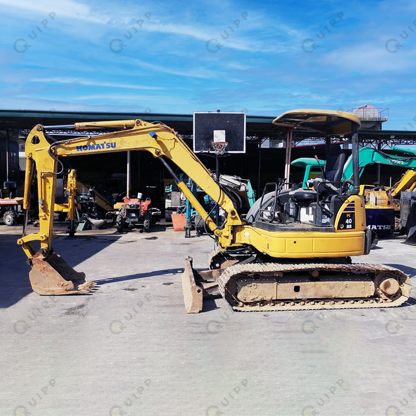 Komatsu PC40MR Excavator TEX0523-0023-4