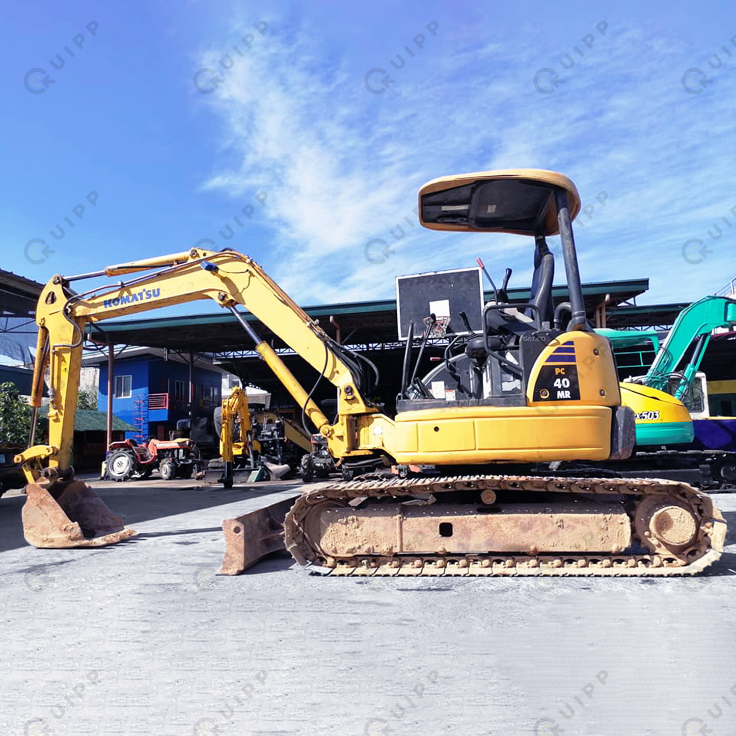 Komatsu PC40MR Excavator TEX0523-0023-4