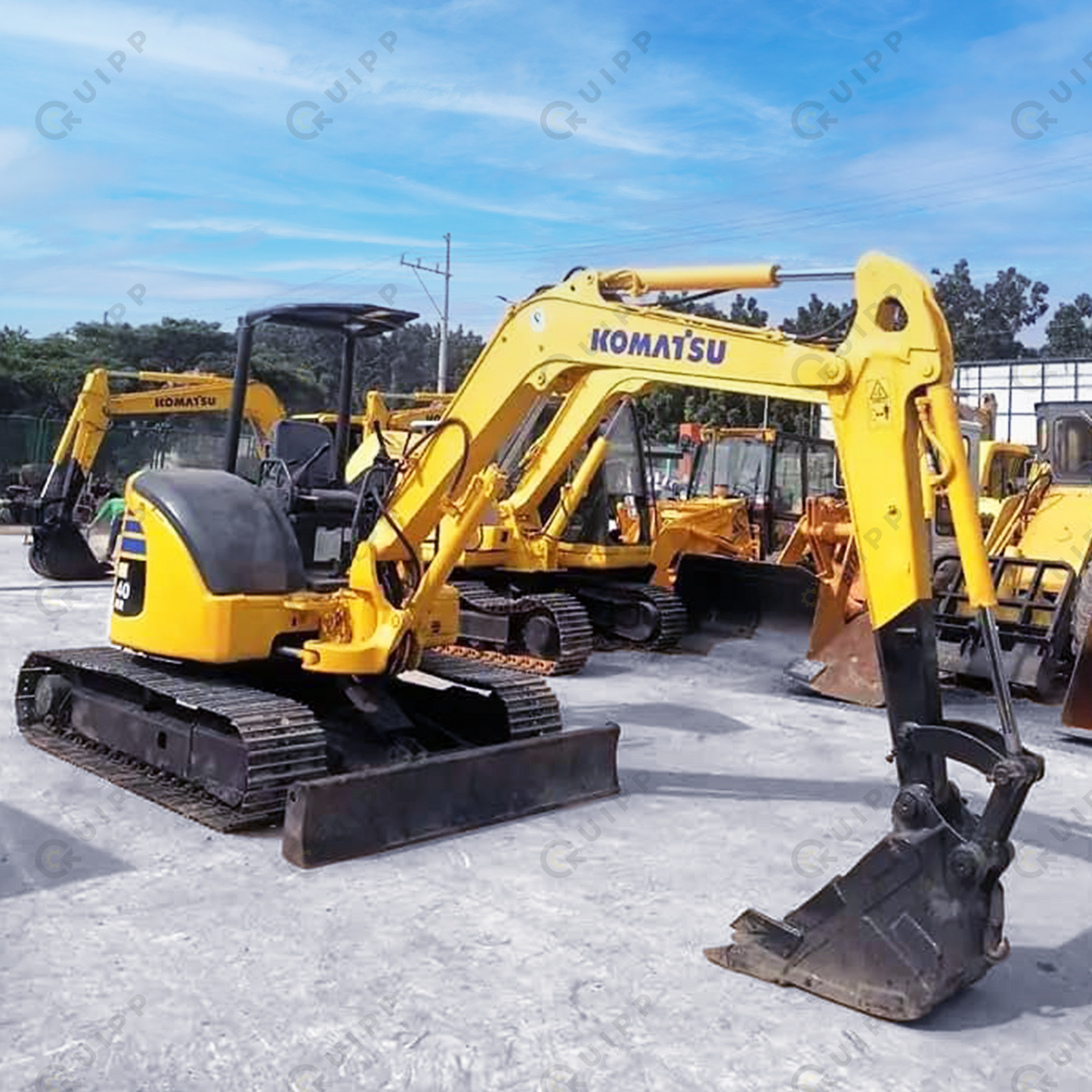 Komatsu PC40MR Excavator TEX0523-0023-4