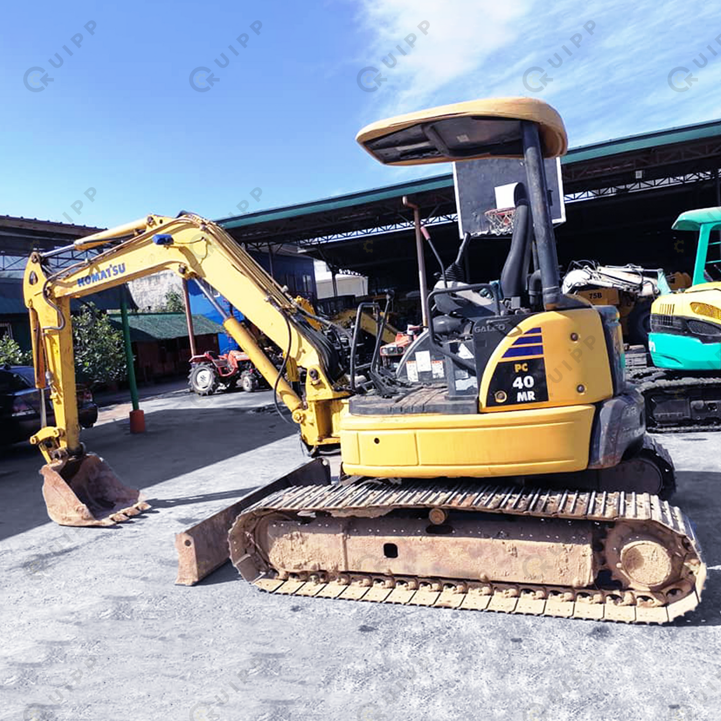 Komatsu PC40MR Excavator TEX0523-0023-4