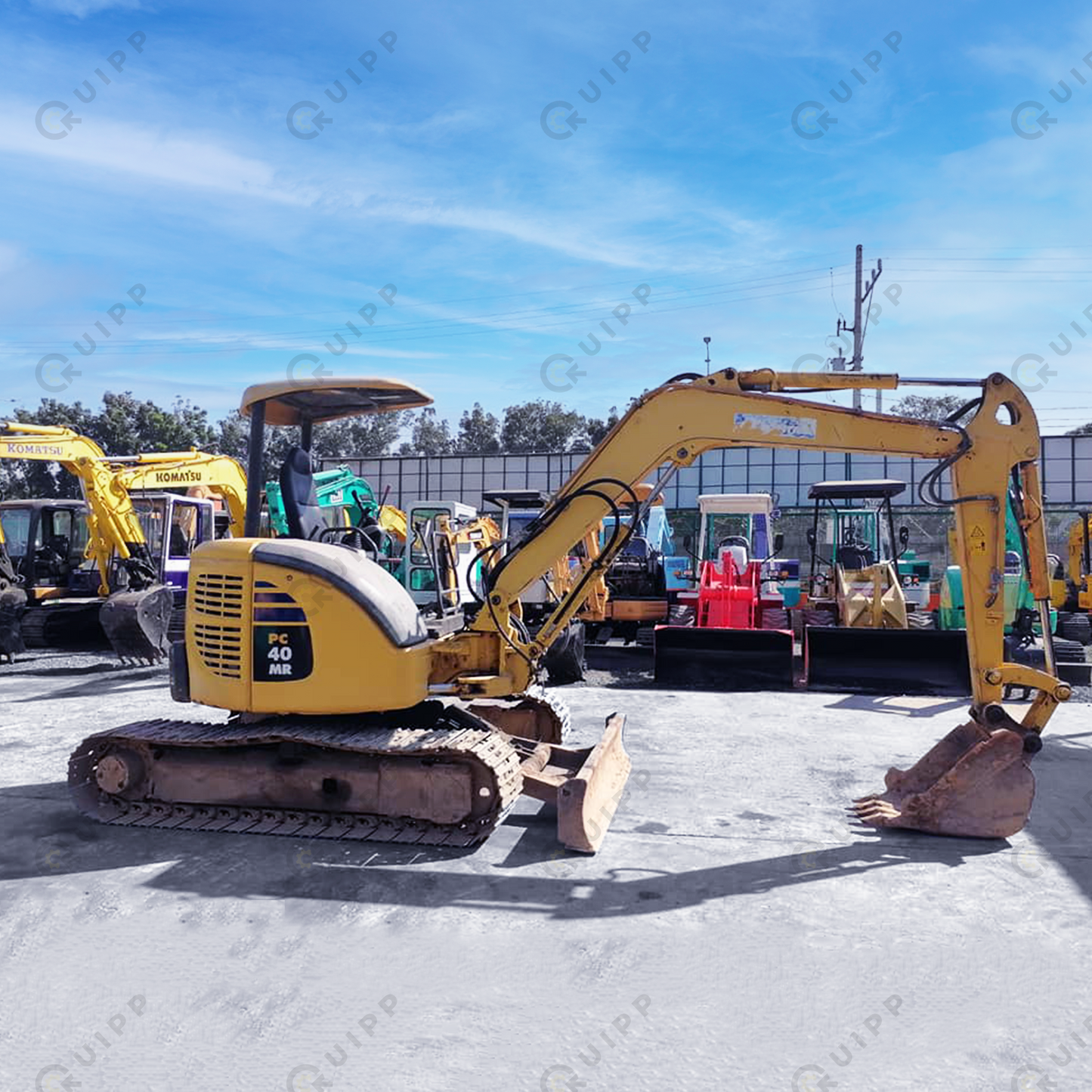 Komatsu PC40MR Excavator TEX0523-0023-4