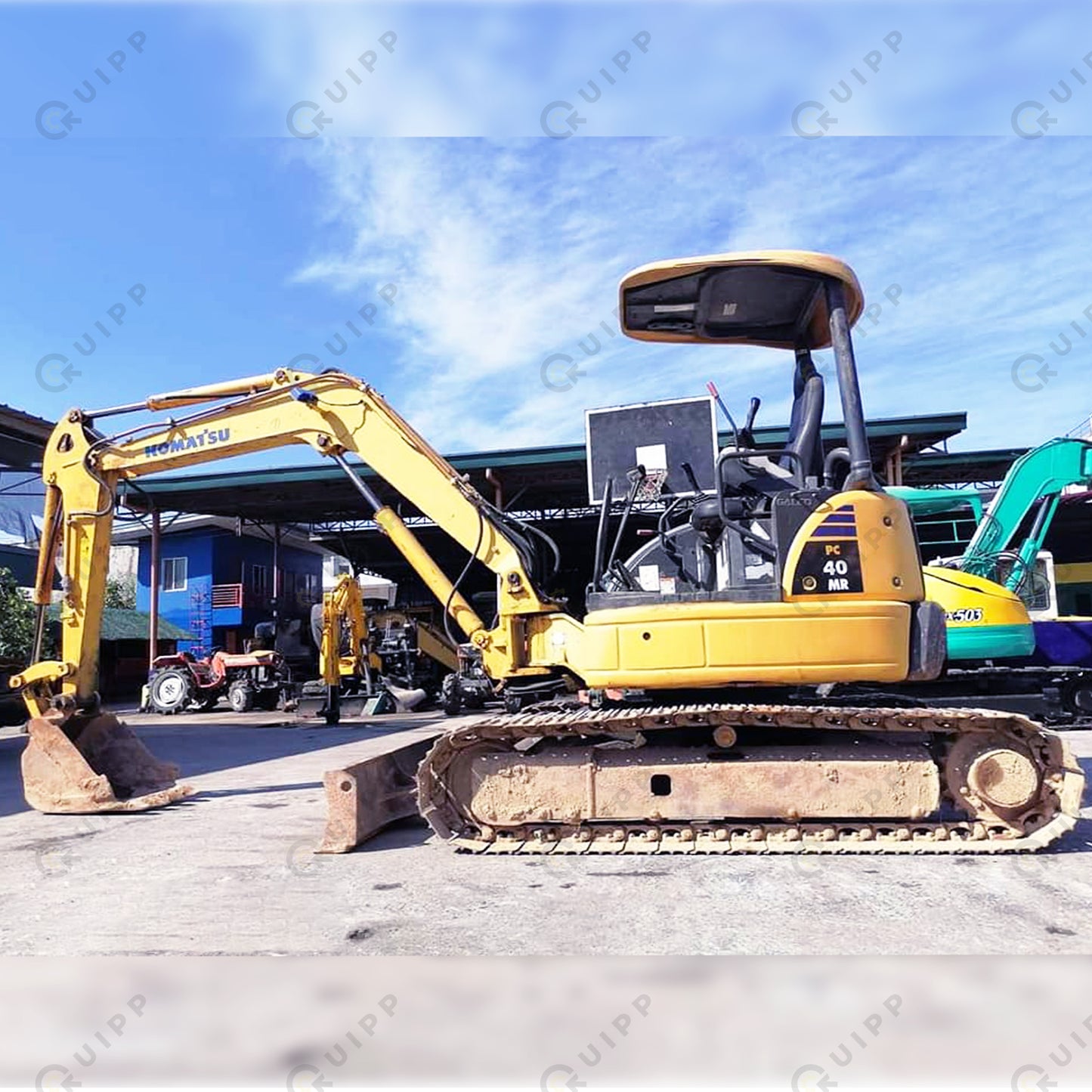 Komatsu PC40MR Excavator TEX0523-0025-4