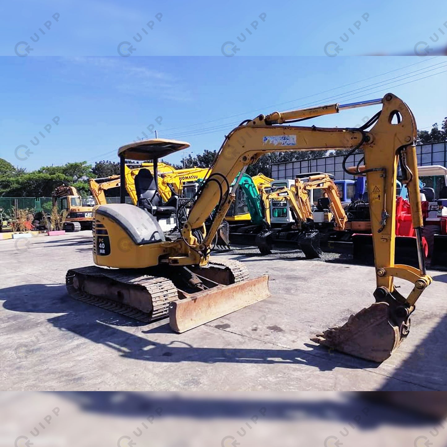 Komatsu PC40MR Excavator TEX0523-0025-4