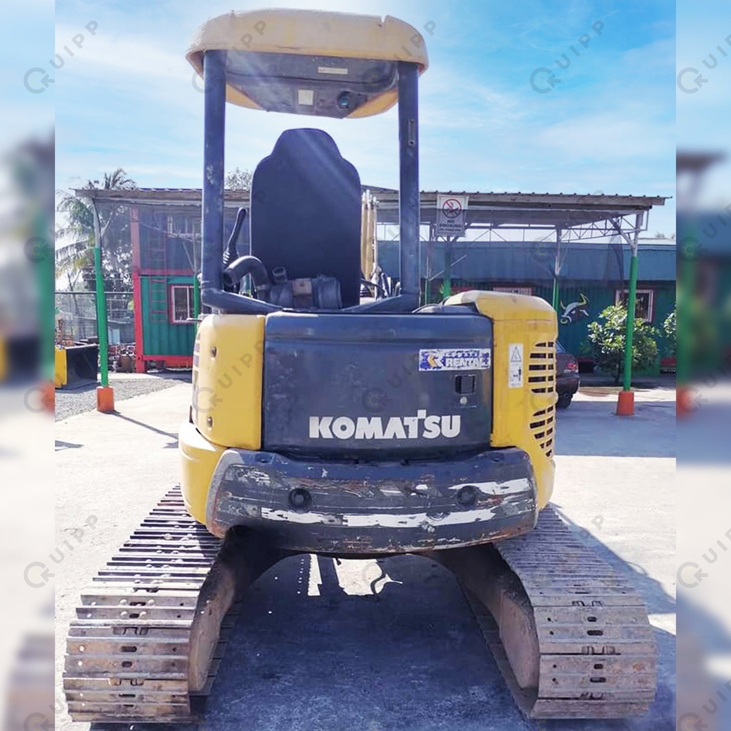 Komatsu PC40MR Excavator TEX0523-0025-4