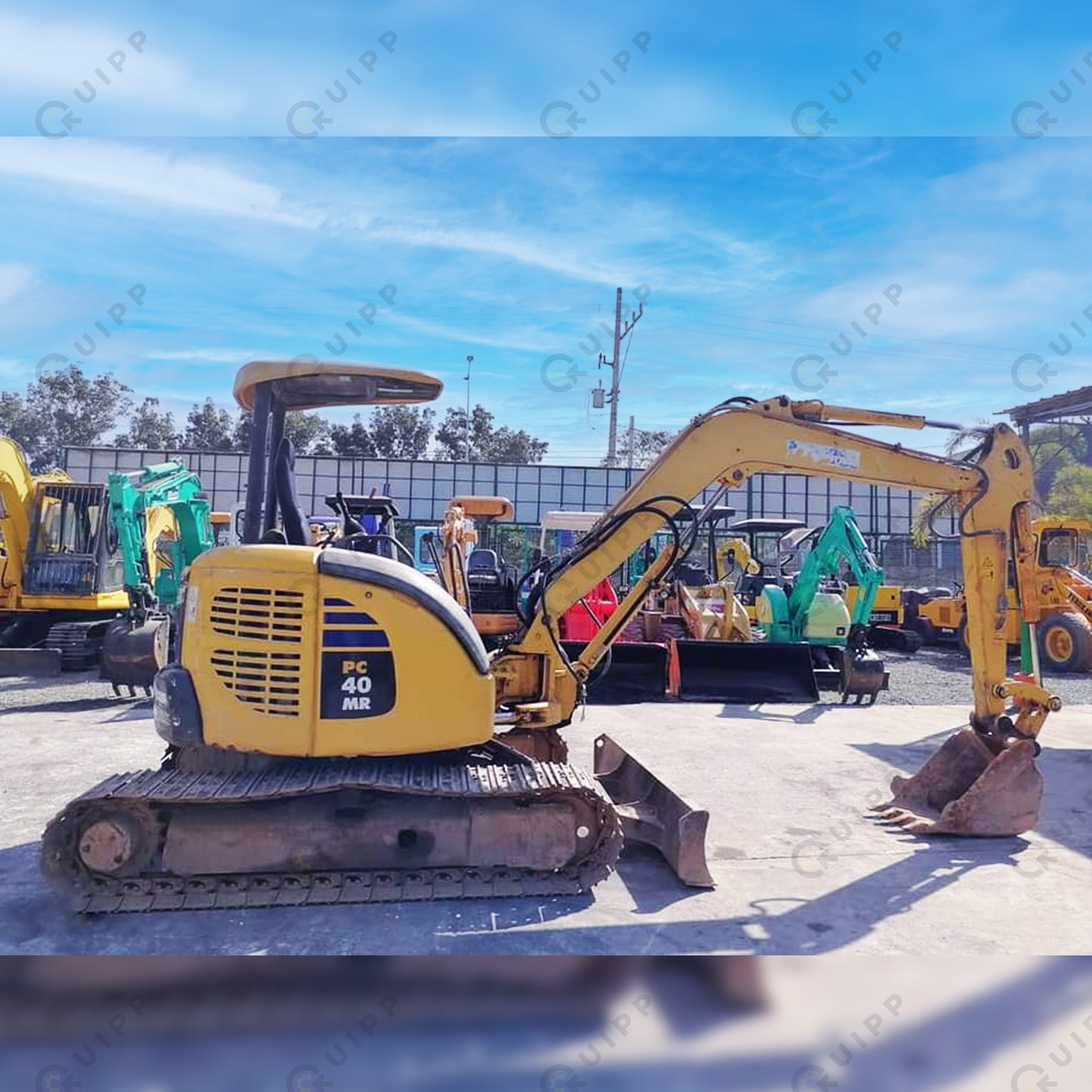 Komatsu PC40MR Excavator TEX0523-0025-4