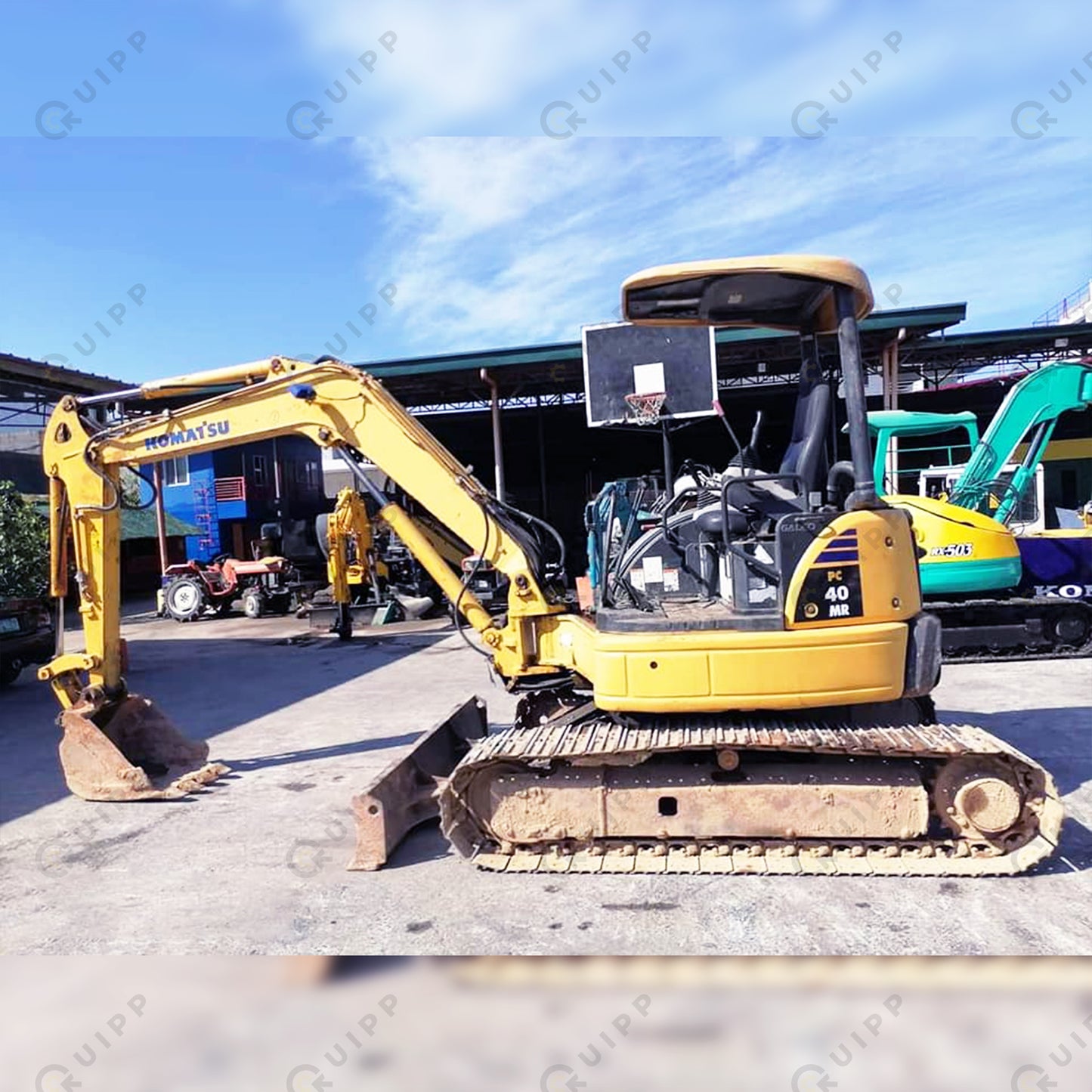 Komatsu PC40MR Excavator TEX0523-0025-4