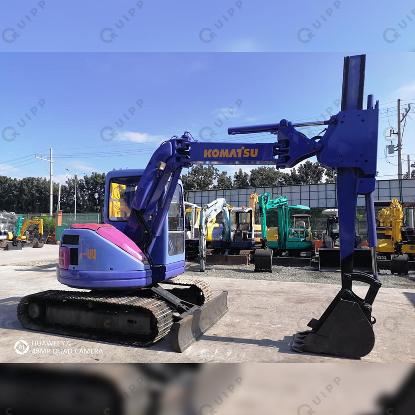 Komatsu PC50UU Excavator TEX0523-0030-4