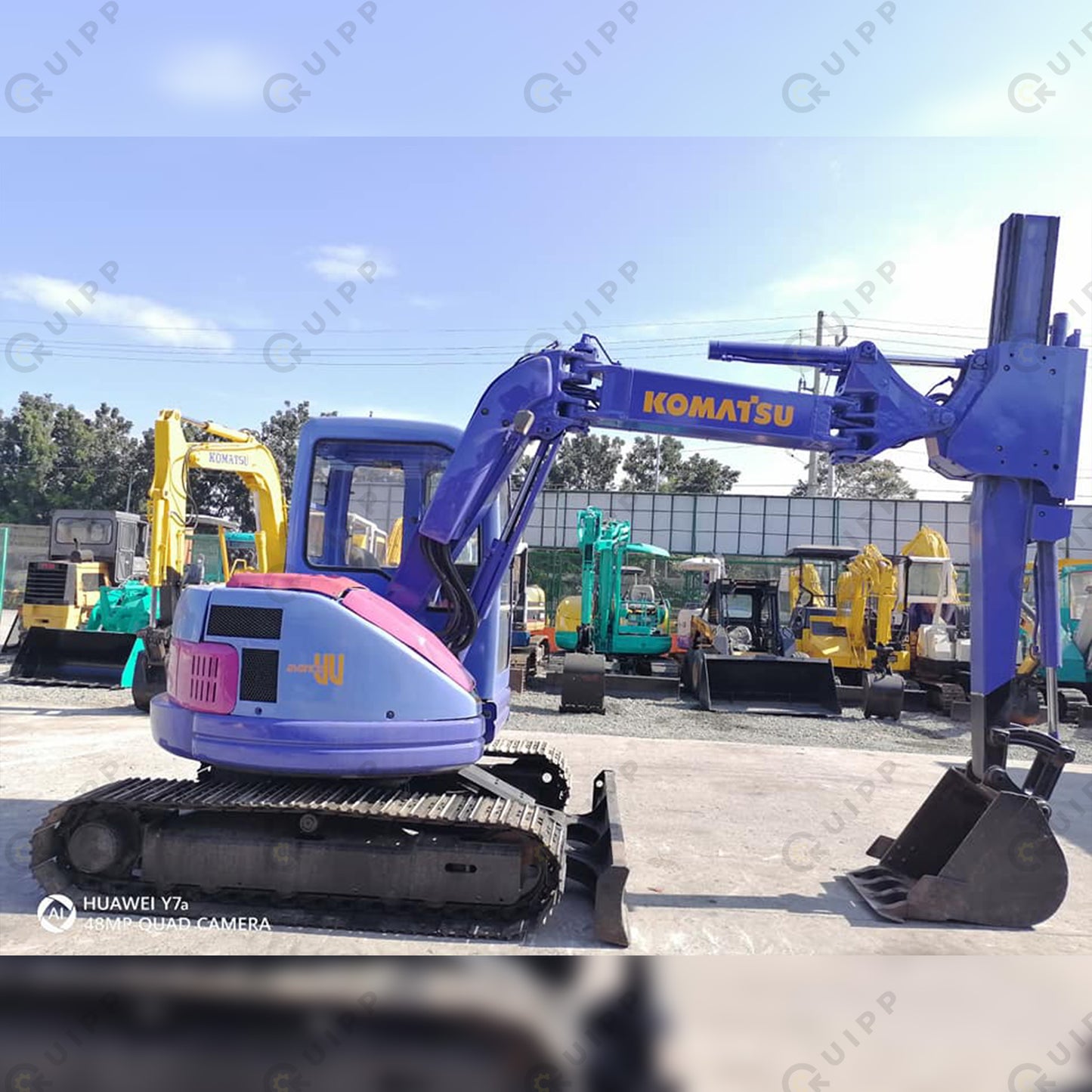 Komatsu PC50UU Excavator TEX0523-0030-4