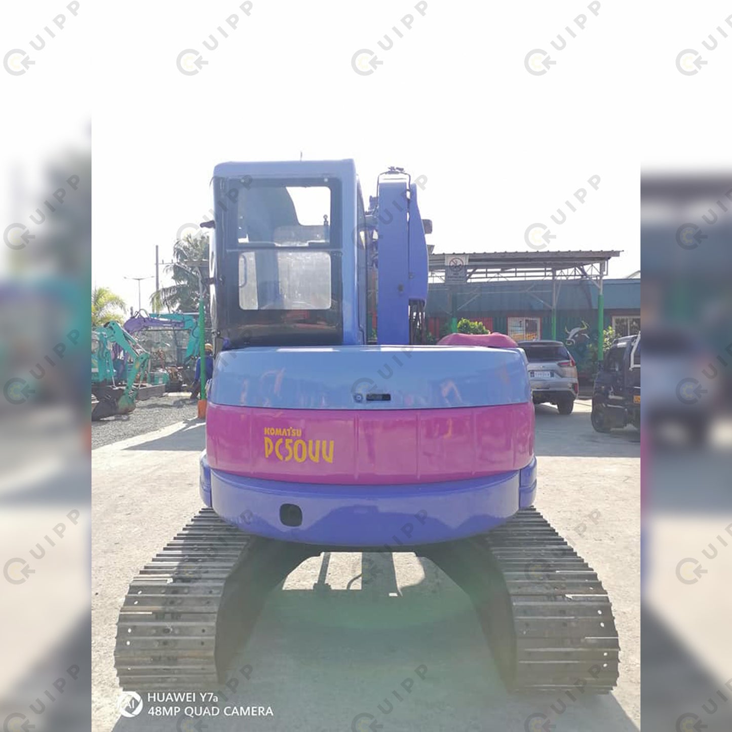 Komatsu PC50UU Excavator TEX0523-0030-4