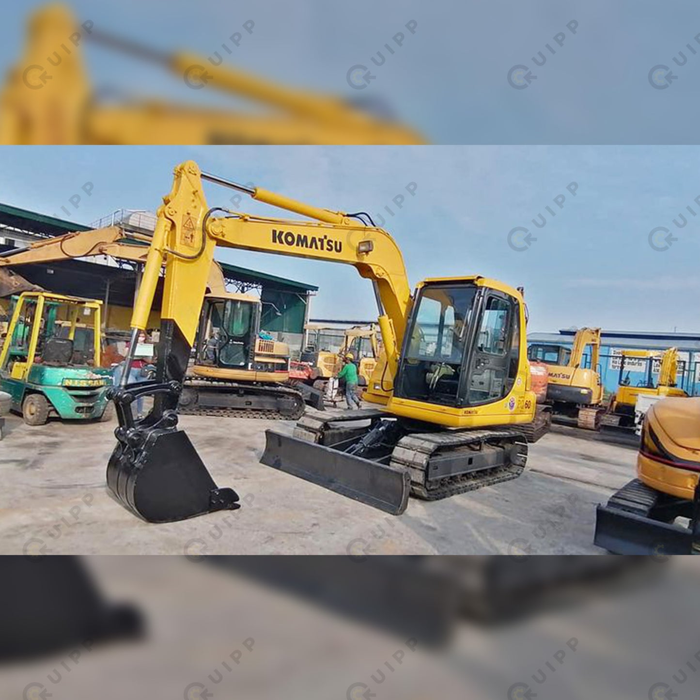 Komatsu PC60-7 Excavator TEX0523-0028-4