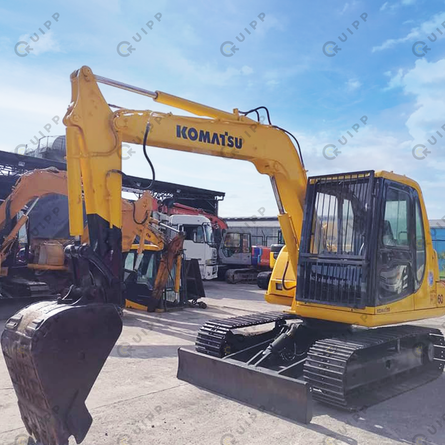 Komatsu PC60-7 Excavator TEX0523-0024-4