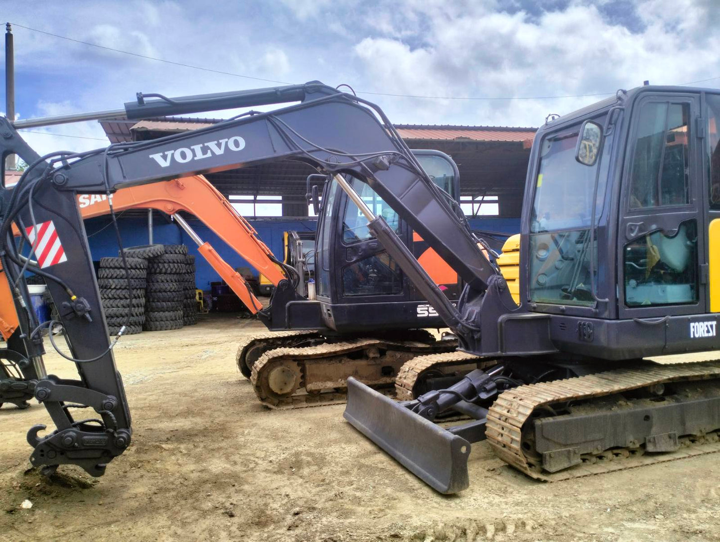 2013 Volvo Mini Excavator TEX0723-0049-6