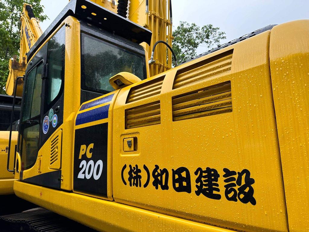 Komatsu PC200-8n1 Tracked Excavator TEX0723-0066-7