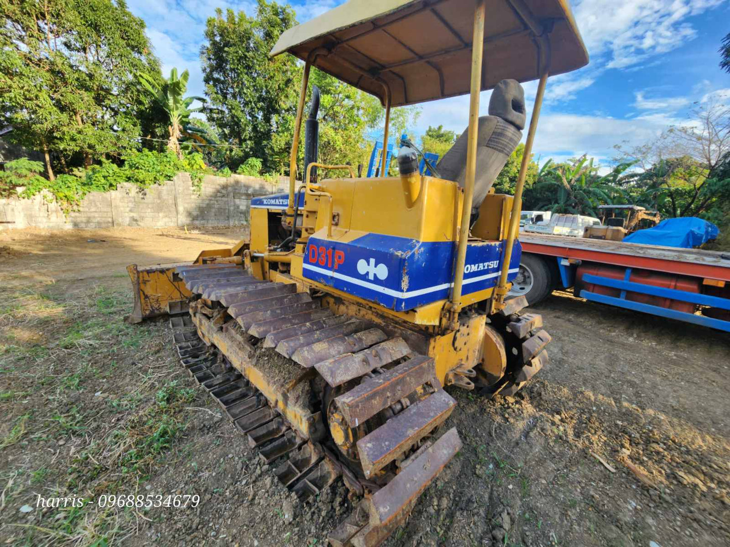 Komatsu D31P Wheel Loader TEX0823-0070-13