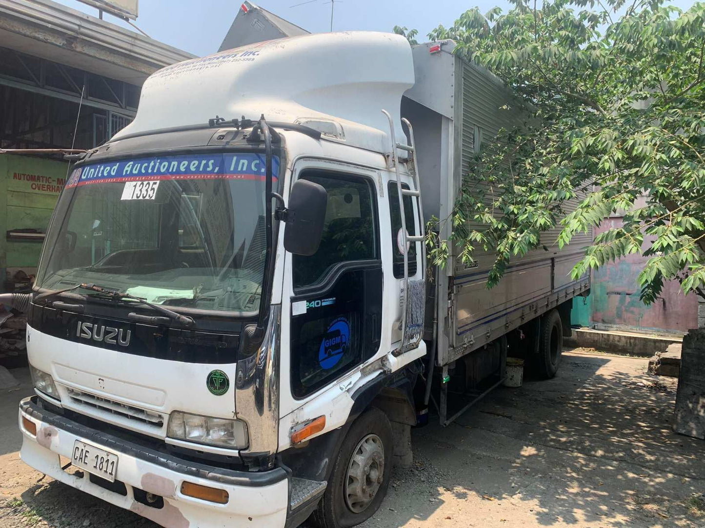 Isuzu Forward Wing Van 20ft. CV0823-0017-13