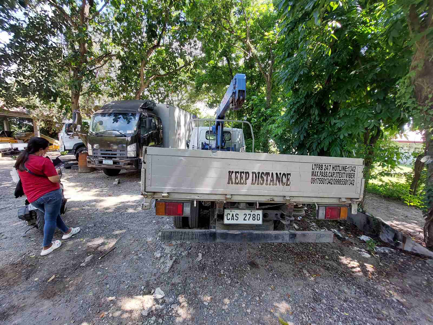 Isuzu Elf with Boom 12 ft. ST0823-0029-13