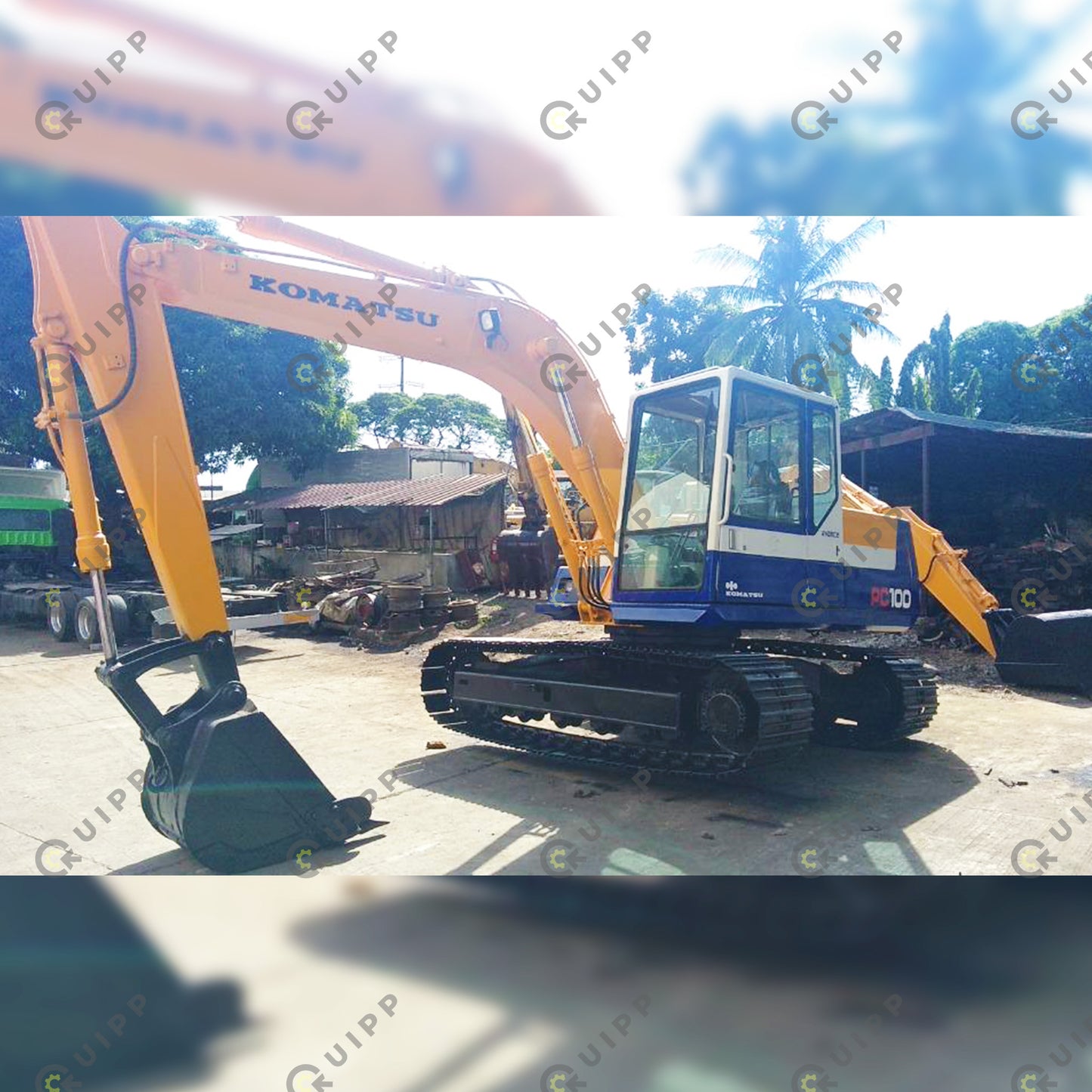 Komatsu PC100-5 Backhoe