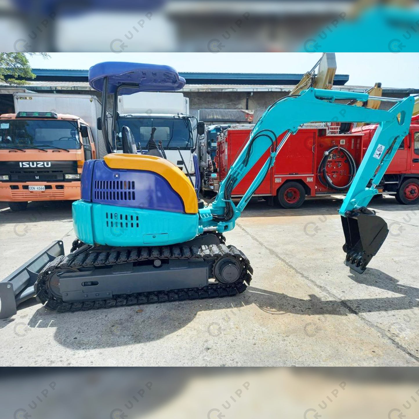 Komatsu PC30MRX-1 Backhoe